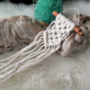 Mini Macrame Ornaments, Christmas Ornaments, Gift Topper, Party Favors, Party Decor, Holiday, Boho, Gift, Accessory, Housewarming, Bridal - Image 2